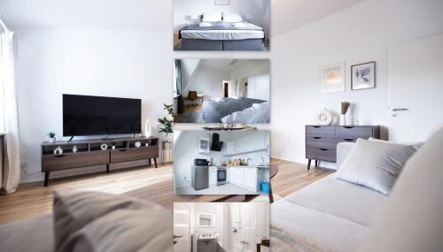 Business Design-Apartment Duisburg - 55qm, Küche & Arbeitsplatz - by Lott Living - Foto 1