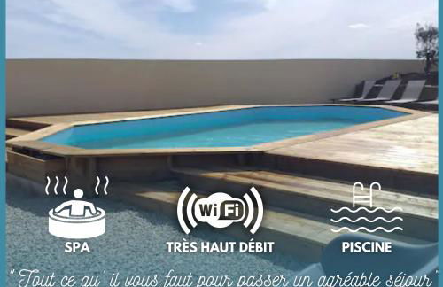 La Bâtisse du Dolmen Clara, Spa et piscine - Foto 1