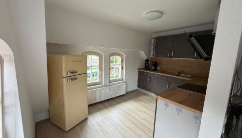 Ferienwohnung Alte Bäckerei - Foto 3, stove, dishwasher