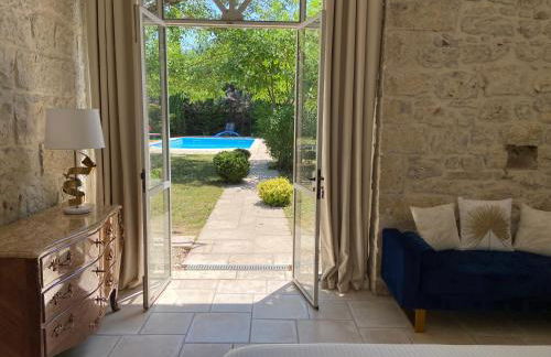 Mas de charme Jas de Berrias piscine proche Les Vans Ruoms Gorges Ardèche - Foto 11