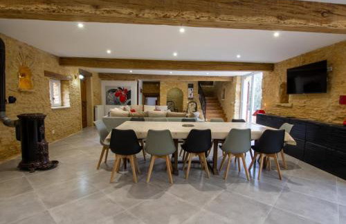 Maison en pierre climatisée avec piscine privée en Dordogne - FR-1-616-512 - Foto 8