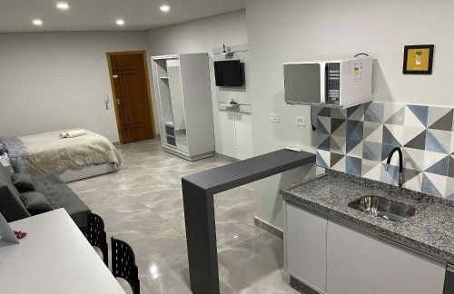 Novo apartamento Studio a poucos passos do Paraguai - Vila Portes - Foto 44