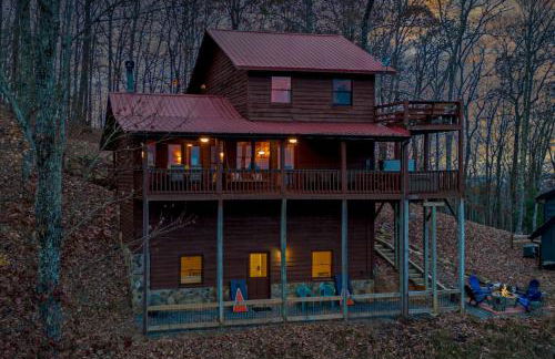 Eagles View Ridge - Gorgeous Mountain Views from the Hot Tub + Firepit - Foto 60