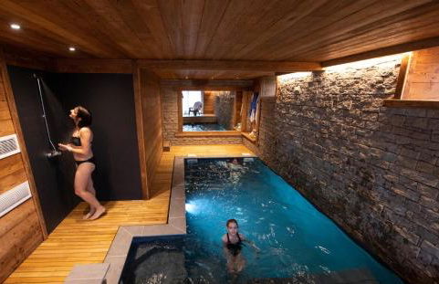 Gîte 5* piscine intérieure, sauna, à 20 mins des pistes de ski, à 300 m d’un Lac - Foto 6
