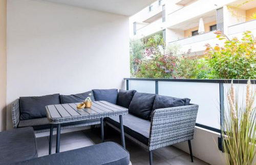 Le Barcelone, Beau T2, Clim, Terrasse,Centre ville - Foto 12