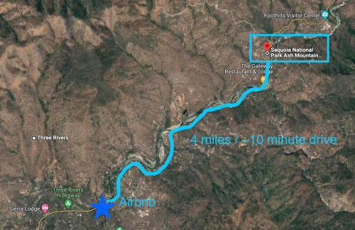 Mountain View, Hot Tub, Open Kitchen, 10m to Sequoia - Foto 38