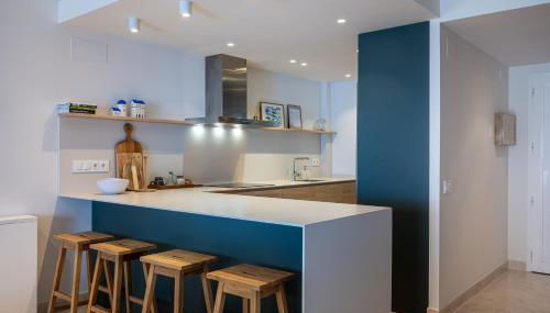 AT148 Frente la playa, jardín privado, vistas mar - Foto 5