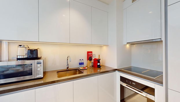 Primestay - 1BR in District One - Dubai - Foto 5, Cocina privada