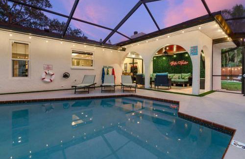 Backyard Games, Fire Pit, Heated Pool, Near Beach - Foto 16