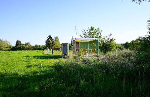 Bienenwagen Weitblick, Kamin, Sauna ganzjährig nutzbar - Foto 16