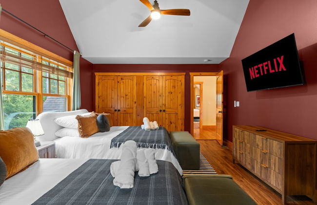 Luxury Chalet, Firepit, Sauna, Pet Friendly, 5 mins to Windham Mtn resort - Foto 37