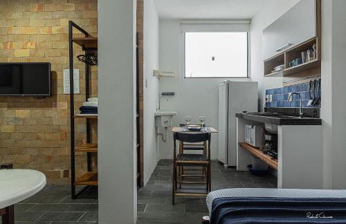 APART STUDIOS PONTAL - Aeroporto a 300 m - Praia 1,5 Km - Centro 2,5 Km - Cozinha Privativa - Mercado GBARBOSA e Padaria 450 m - Próx diversos Comércios a pé - Ar condic - Studios de 15 a 38 m2 Bem Equipados e Funcionais - Ideal Turismo e Trabalho - Foto 44