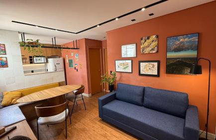 AP contemporâneo com toques industriais, com garden - Foto 1