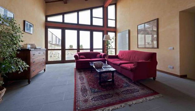 Coin salon dans le hall