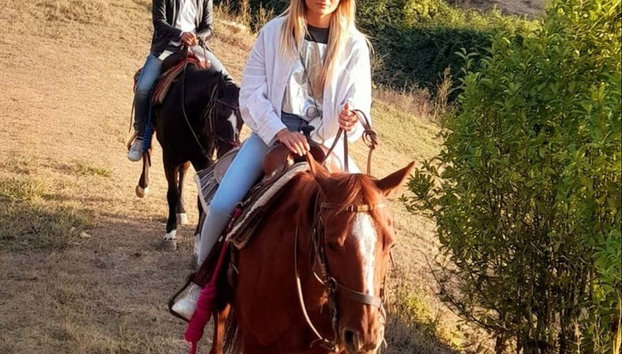 Balade à cheval dans la campagne toscane - Photo 2