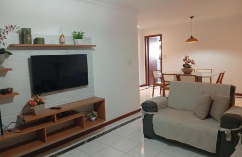 Lindo apartamento frente mar Peracanga - Foto 37