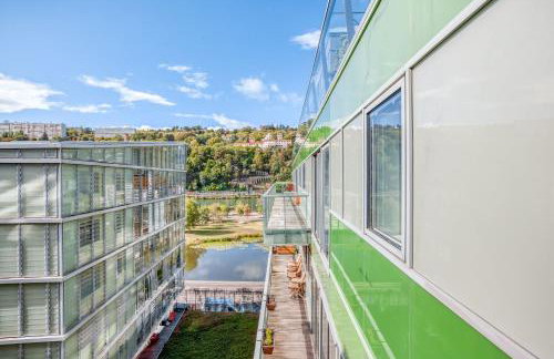 Lyon Confluence - duplex au calme avec parking privé en option - Foto 9