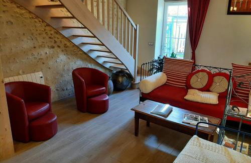 Gîte charentais avec cour privative, baby-équipement, télétravail, vélos, BBQ, animaux acceptés - FR-1-653-170 - Foto 13