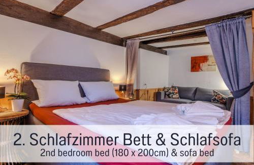 Historisches Gerberhaus: Eingezäunt | Sauna | Whirlpool | Kamin - Foto 56