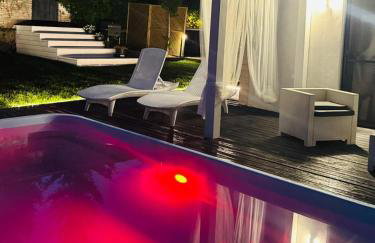 Domek wakacyjny z podgrzewanym basenem i jacuzzi pod gwiazdami, Studnica, Ińsko, "THerapeutica" - Foto 44