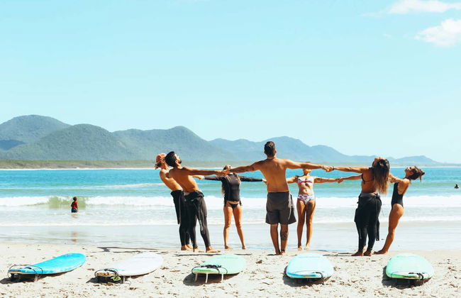 Corso di surf a Florianópolis - Foto 5