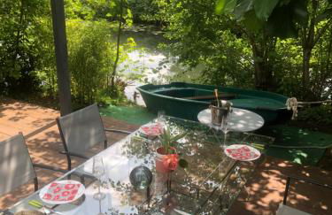 Jacuzzi avec vue sur la rivière l'Yerres - Foto 5