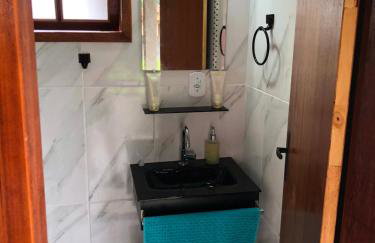 Casa com piscina, ar condicionado, campo de futebol e área gourmet a um quarteirão da lagoa de Praia Seca - Foto 38