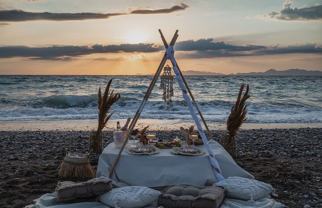 Esperienza di picnic al tramonto sull'isola di Rodi - Foto 1
