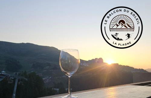 Le balcon du soleil, Pied de pistes 2100m 5 pers Plagne Soleil paradiski classé 2 étoiles meublé et 3 cristaux Paradiski - Foto 1