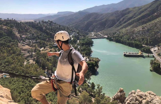 El Chorro Via Ferrata Climbing Tour - Photo 7