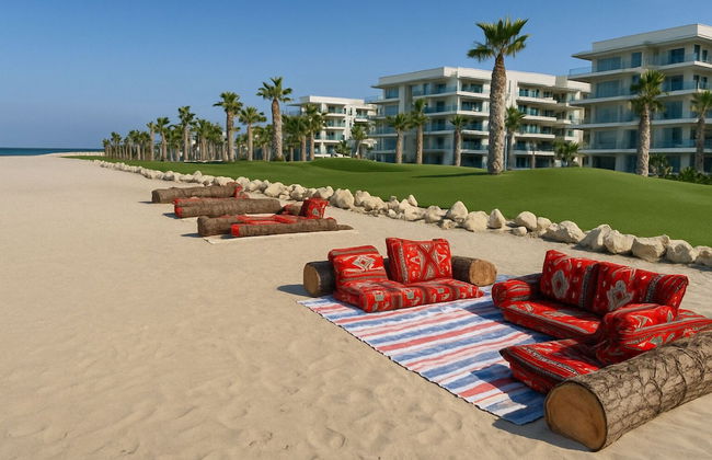 Beachfront Chalet in Porto Said With Pool and Garden - Foto 7