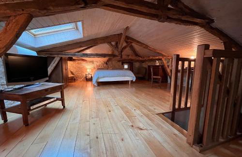 Domaine de Fangal, Pgeonnier 2p, maison 8p - piscine 25m - gîtes climatisés - Foto 11