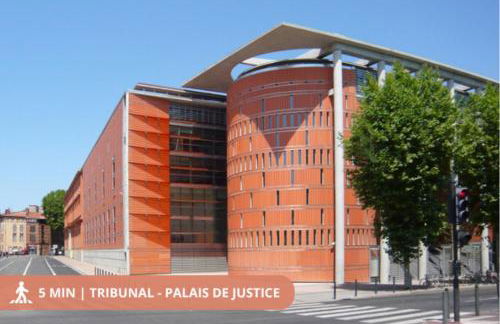 T2 Havre de Paix centre ville Toulouse - Parking privé - Métro & TRAM Palais de justice 2min - Foto 10