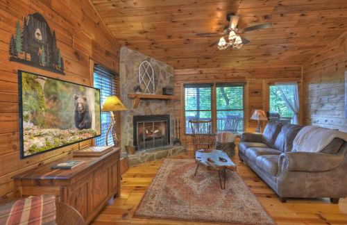 Bearfoot Ridge Wood-burning fireplace cozy hot tub serene views - Foto 6