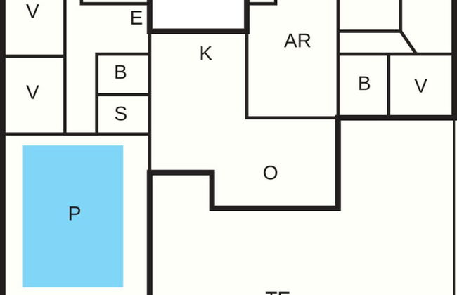 22 Person Holiday Home in Jerup - Foto 3