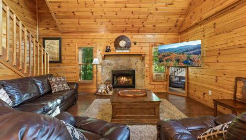 Rustic 3br Cabin Near Lake with Hot Tub - Foto 2