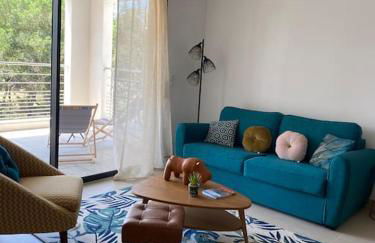 T2 neuf 4 personnes avec piscine/terrain tennis - Foto 35