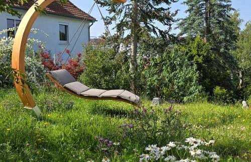 Exklusive Ferienwohnung Bad Salzschlirf - direkt am Waldrand - großer Garten kompett umzäunt - Hunde willkommen - 2 private Stellplätze - Foto 36