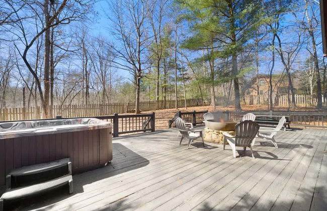 Spacious Luxury Lake Blue Ridge Forest Cabin an spa - Foto 45