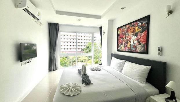 6-30 - 1 Bdr Condo With Balcony and Shared Pool - Foto 4, Habitación