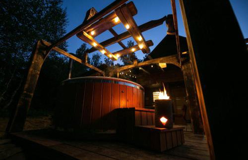 Domek całoroczny SÓWKA na Kaszubach z banią i sauną na wyłączność, wspólny basen i bilard z domkiem Jeleniówka - Ostrowite Leśna Dolina - Foto 7