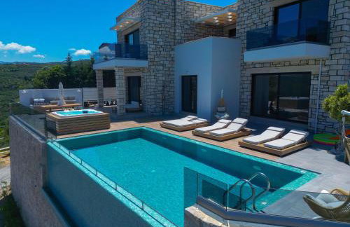 Paleokastro Villas with Private Heated Pool, Top Views - Next To Center - Top WiFi - Photo 77