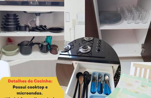 Maré de Lua Boracéia - Casas com 1 e 3 quartos - 1 quarteirão da Praia de Boracéia - São Sebastião - Foto 10