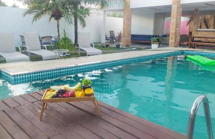 Maravilhosa casa de praia,cama balinesa - Foto 47