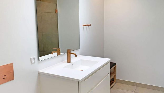 6 Person Holiday Home in Svaneke - Photo 5, Bathroom