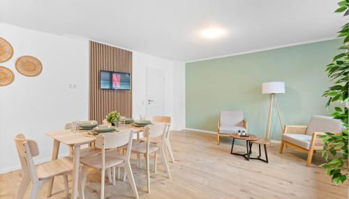 Moderne Monteurwohnungen in Nürtingen Zentrum Kitchen, Wifi, Smart TV - Foto 2