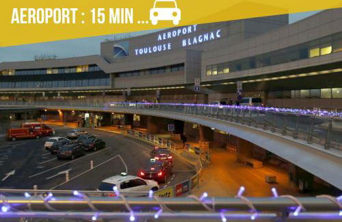 T4 Pro Groupes - 5min Airbus - 6pers - Parking - Foto 17