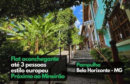 Flat aconchegante 1 Vila Rica ao lado Mineirão Pampulha BH - Foto 1