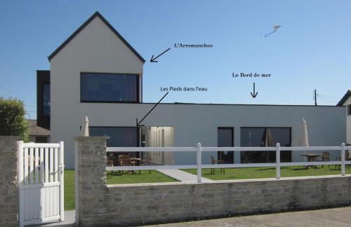 Gîtes " Arromanches" ou "Bord de Mer PMR" 2 chambres en FRONT DE MER à Asnelles , 3km d'Arromanches, 10km de Bayeux - Foto 1