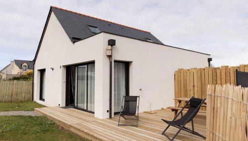 Men Louet O - Gîte de bord de mer - Foto 2, Garden, sunbed, Garden view